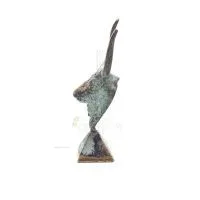 Minotaur: Drottning Pasiphaes son, Tjurhuvud, Tjurhuvud 15 cm Byst, dekorativ, minoisk kultur Brons 3 - grifon.se 