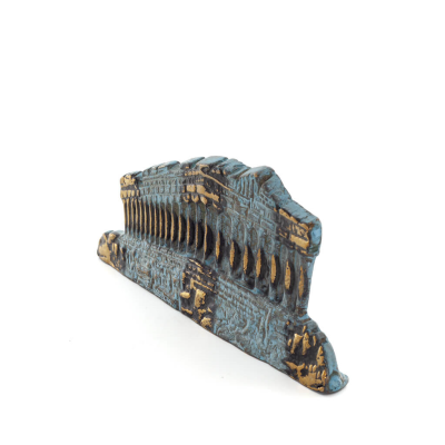 Parthenon, Akropolis i Aten: The Temple of Goddess Athena 6x14cm helkroppsstaty Brons Ornament Brons 2 - grifon.se 