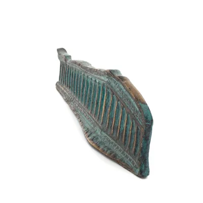 Parthenon, Akropolis i Aten: Gudinnan Athenas tempel 5x14 cm helkroppsstaty bronsprydnad Brons 2 - grifon.se 