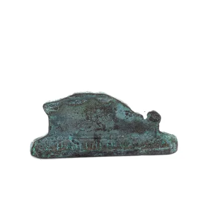 Parthenon, Akropolis i Aten: Gudinnan Athenas tempel 3x7 cm helkroppsstaty Bronsprydnad Brons 4 - grifon.se 