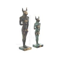 Minotaur: Plasma, the son of Pasiphae queen of Knossos Minoan era standing full length 18cm statue Bronze decorative Bronze 6 - 