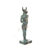 Minotaur: Plasma, the son of Pasiphae queen of Knossos Minoan era standing full length 15cm statue Bronze decorative Bronze 5 - 