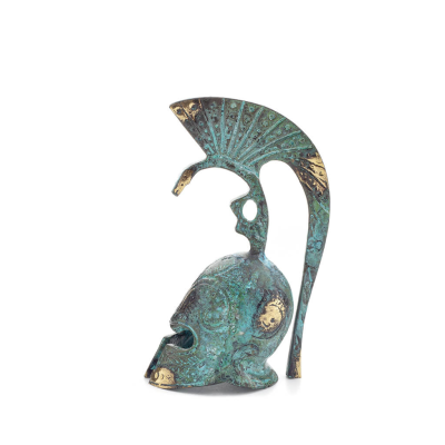 Headdress, from ancient and medieval soldiers 12x6cm Bronze ornament, ancient Greece Bronze 3 - grifon.se 