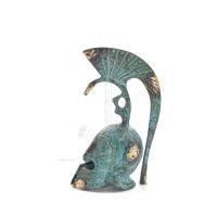 Headdress, from ancient and medieval soldiers 12x6cm Bronze ornament, ancient Greece Bronze 3 - grifon.se 
