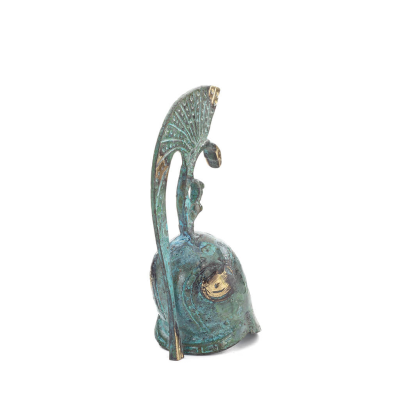 Headdress, from ancient and medieval soldiers 12x6cm Bronze ornament, ancient Greece Bronze 4 - grifon.se 