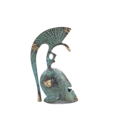 Headdress, from ancient and medieval soldiers 12x6cm Bronze ornament, ancient Greece Bronze 5 - grifon.se 