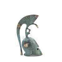 Headdress, from ancient and medieval soldiers 12x6cm Bronze ornament, ancient Greece Bronze 5 - grifon.se 
