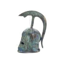 Headdress, from ancient and medieval soldiers, Bronze decoration, ancient Greece Bronze 3 - grifon.se 