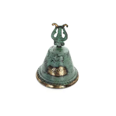 Klocka stor 12x6cm Helkroppsstaty Bronsdekoration Brons 1 - grifon.se 