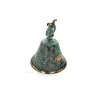 Klocka stor 12x6cm Helkroppsstaty Bronsdekoration Brons 3 - grifon.se 