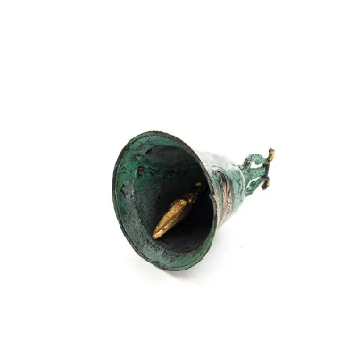 Klocka stor 12x6cm Helkroppsstaty Bronsdekoration Brons 4 - grifon.se 