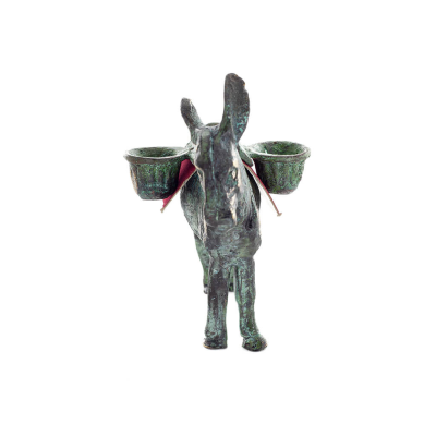 Donkey: Symbol of Endurance and Humility 9x10cm Full Body Statue Bronze Ornament Bronze 4 - grifon.se 
