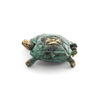 Tortoise 5x3cm Jewelry Box, Jewelry Box, Storage Box Case, Full Body Statue Bronze Ornament Bronze 1 - grifon.se 