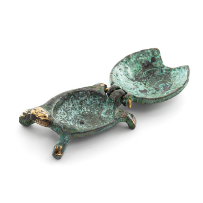 Tortoise 5x3cm Jewelry Box, Jewelry Box, Storage Box Case, Full Body Statue Bronze Ornament Bronze 6 - grifon.se 