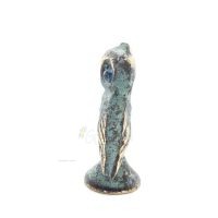 Owl or Glaucus: the sacred bird, symbol of wisdom, prudence, slab 4.5x2cm Full body statue Bronze decoration Bronze 2 - grifon.s