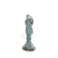 Owl or Glaucus: the sacred bird, symbol of wisdom, prudence, slab 4.5x2cm Full body statue Bronze decoration Bronze 4 - grifon.s