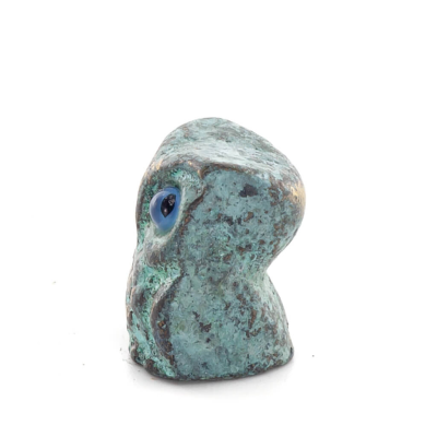 Uggla eller Glaucus: den heliga fÃ¥geln, symbol fÃ¶r visdom, fÃ¶rsiktighet, mini 2,5x2cm helkroppsstaty Dekorativ brons Brons 2 - g