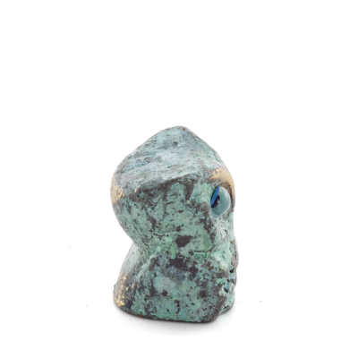 Uggla eller Glaucus: den heliga fÃ¥geln, symbol fÃ¶r visdom, fÃ¶rsiktighet, mini 2,5x2cm helkroppsstaty Dekorativ brons Brons 4 - g