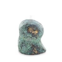 Uggla eller Glaucus: den heliga fågeln, symbol för visdom, försiktighet, mini 3x2,5 cm helkroppsstaty Bronsdekoration Brons 3 - 