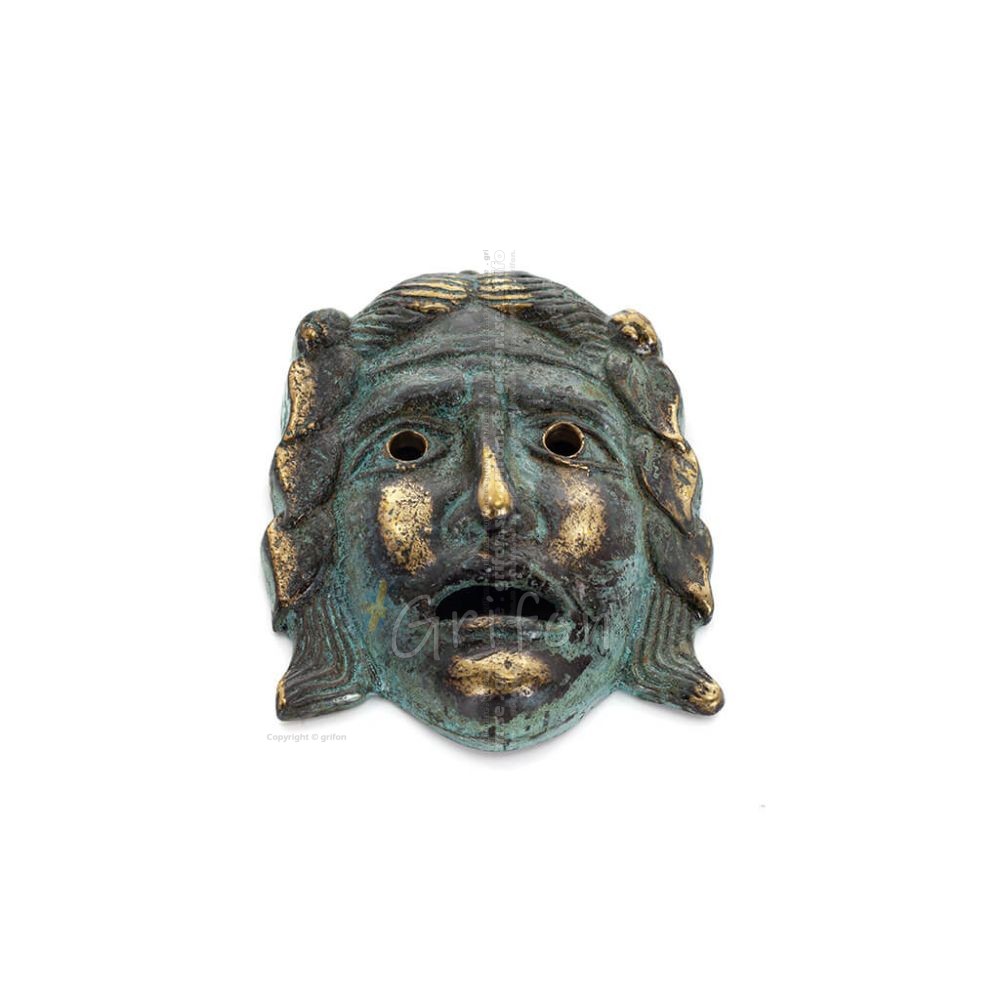 Mask 8cm Full body statue Bronze decoration Bronze 1 - grifon.se Mask 8cm Full body statue Bronze decoration Bronze 1 - grifon.se