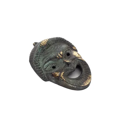Mask 8cm Helkroppsstaty Bronsdekoration Brons 5 - grifon.se 