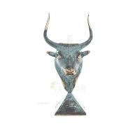 Minotaur: Queen Pasiphaes son, Bull head, bull head 20cm Bust, decorative statue, Minoan civilization Bronze 1 - grifon.se 