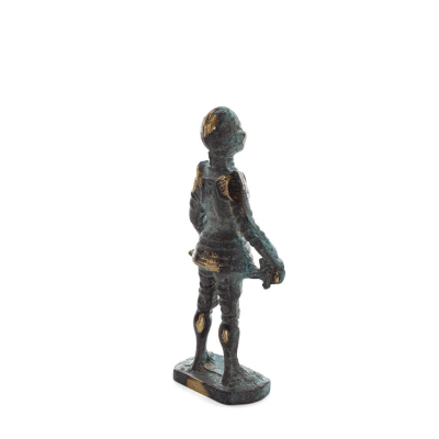 Knight mini 12x6cm Full body statue Bronze decoration Bronze 4 - grifon.se 