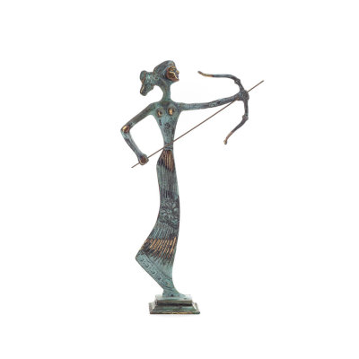 Artemis: Jaktens gudinna, mÃ¥nen, beskyddare av smÃ¥ barn och djur 35x10cm staty Bronsdekoration Brons 1 - grifon.se 