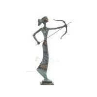 Artemis: The goddess of the hunt, the moon, protector of small children and animals 35x10cm statue Bronze decoration Bronze 1 - 