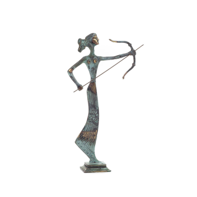Artemis: The goddess of the hunt, the moon, protector of small children and animals 35x10cm statue Bronze decoration Bronze 6 - 