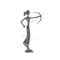 Artemis: The goddess of the hunt, the moon, protector of small children and animals 35x10cm statue Bronze decoration Bronze 6 - 