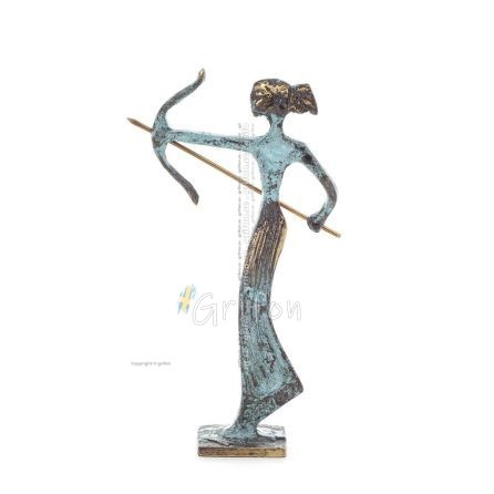 Artemis: The goddess of the hunt, the moon, protector of small children and animals 15x10cm statue Bronze decorative Bronze 1 - 