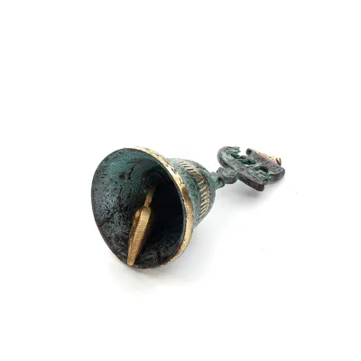 Klocka liten 10x4cm Helkroppsstaty Bronsdekoration Brons 5 - grifon.se 