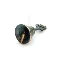 Klocka liten 10x4cm Helkroppsstaty Bronsdekoration Brons 5 - grifon.se 