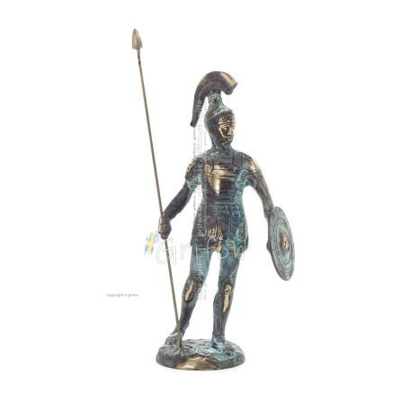 Soldier, Giant Warrior 37x14cm Full Body Statue Bronze Ornament Bronze 1 - grifon.se 