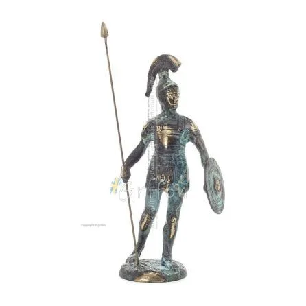 Soldat, Giant Warrior 37x14cm helkroppsstaty Brons Ornament Brons 1 - grifon.se 
