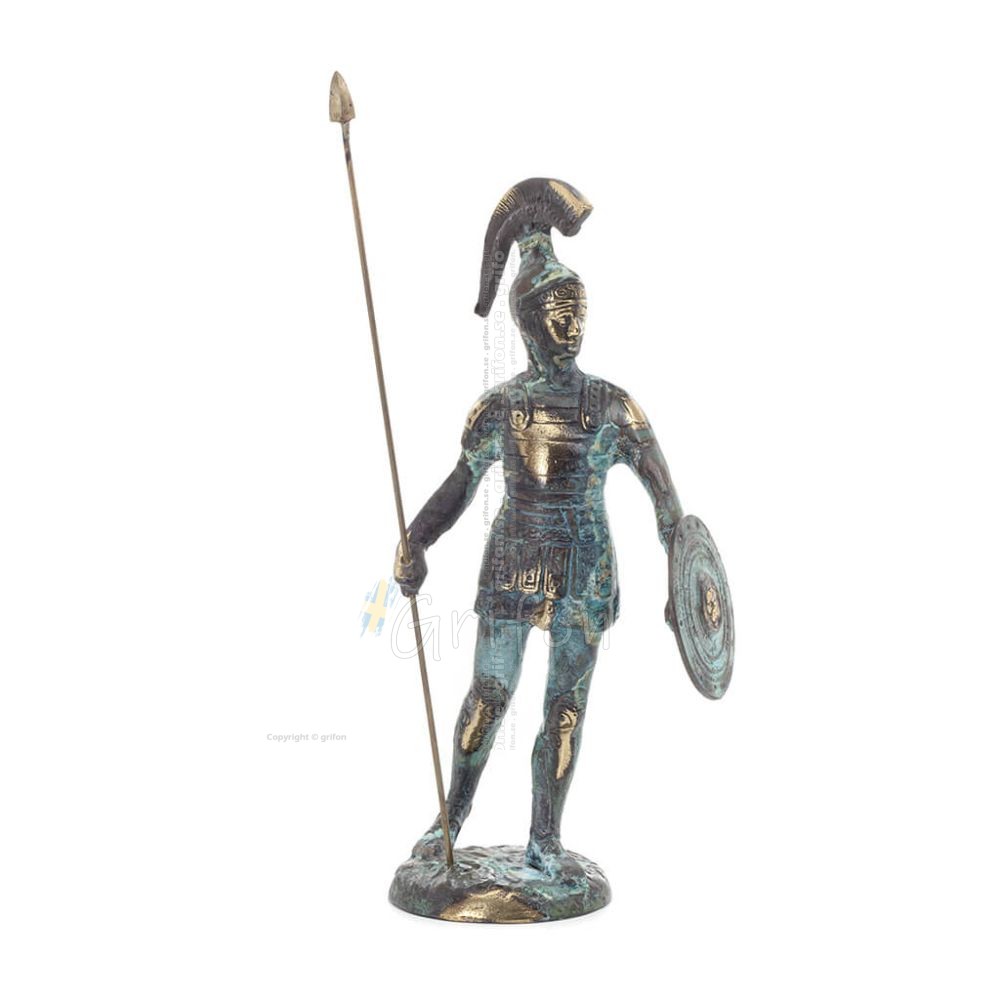 Soldier, Giant Warrior 37x14cm Full Body Statue Bronze Ornament Bronze 1 - grifon.se 