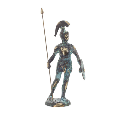 Soldat, Giant Warrior 37x14cm helkroppsstaty Brons Ornament Brons 6 - grifon.se 