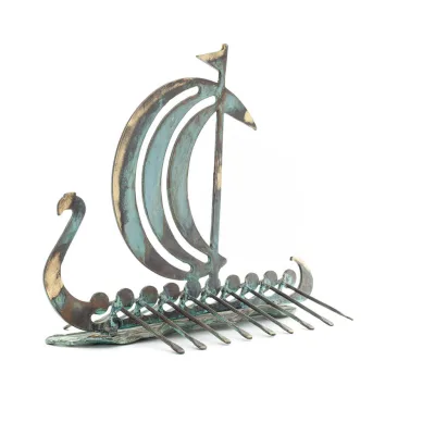 Argo: The Ship of the Argonauts 40x50cm Bronze Decorative, Ancient Greece Bronze 3 - grifon.se 
