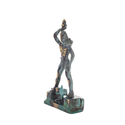 Rose Colossus: one of the Seven Wonders of the Ancient World. 17cm Full body statue Bronze decoration, ancient Greece Bronze 2 -