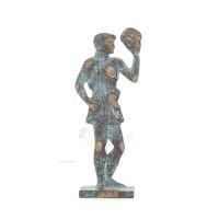 Satyr: Mythical Creatures, Demons, Spirits in Mountains and Forests 22x9cm Full Body Statue Bronze Ornament, Ancient Greece Bron