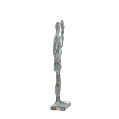 Satyr: Mythical Creatures, Demons, Spirits in Mountains and Forests 22x9cm Full Body Statue Bronze Ornament, Ancient Greece Bron