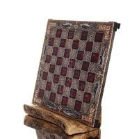 Σκακιέρα χάλκινη σμάλτο 28x28cm μαίανδρος δελφίνι, Σκάκι, επιτραπέζιο παιχνίδι Τάβλι, Σκάκι 2 - grifon.se 