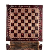 Bronze enamel chessboard 30x30cm Column, column, Chess, board game Backgammon, Chess 1 - grifon.se 