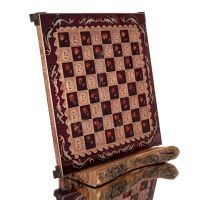 Brons emalj schackbrÃ¤de 30x30cm Kolumn, kolumn, Schack, brÃ¤dspel Backgammon, Schack 4 - grifon.se 