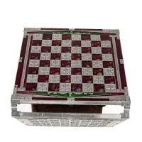 Σκακιέρα χάλκινη σμάλτο 30x30cm Κολώνα, κίονας, Σκάκι, επιτραπέζιο παιχνίδι Τάβλι, Σκάκι 5 - grifon.se 
