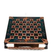 Bronze enamel chessboard 30x30cm Egyptian, Chess, board game Backgammon, Chess 5 - grifon.se 