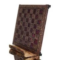 Σκακιέρα χάλκινη σμάλτο 33x33cm ελιά, Σκάκι, επιτραπέζιο παιχνίδι Τάβλι, Σκάκι 2 - grifon.se 