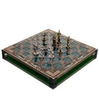 Chessboard copper enamel 33x33cm meandering dolphin, Chess, board game Backgammon, Chess 7 - grifon.se 