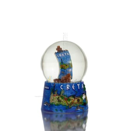 Water ball, glass water ball large 10cm made of alabaster Polyester 1 - grifon.se 